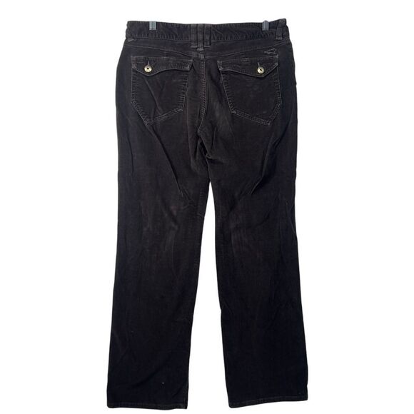 Vtg Horny Toad (old Toad&Co name)  sz 8 brown Corduroy bootleg y2k - Picture 1 of 16